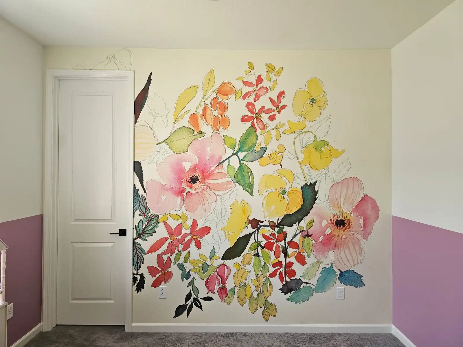 Residential wallpaper installation Troy Michigan